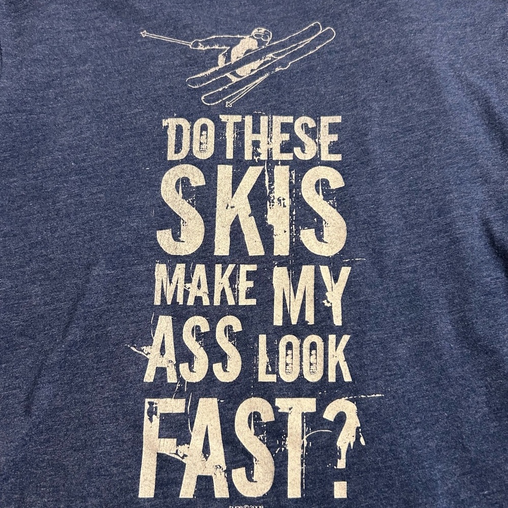 Blue‎ Ski T-Shirt